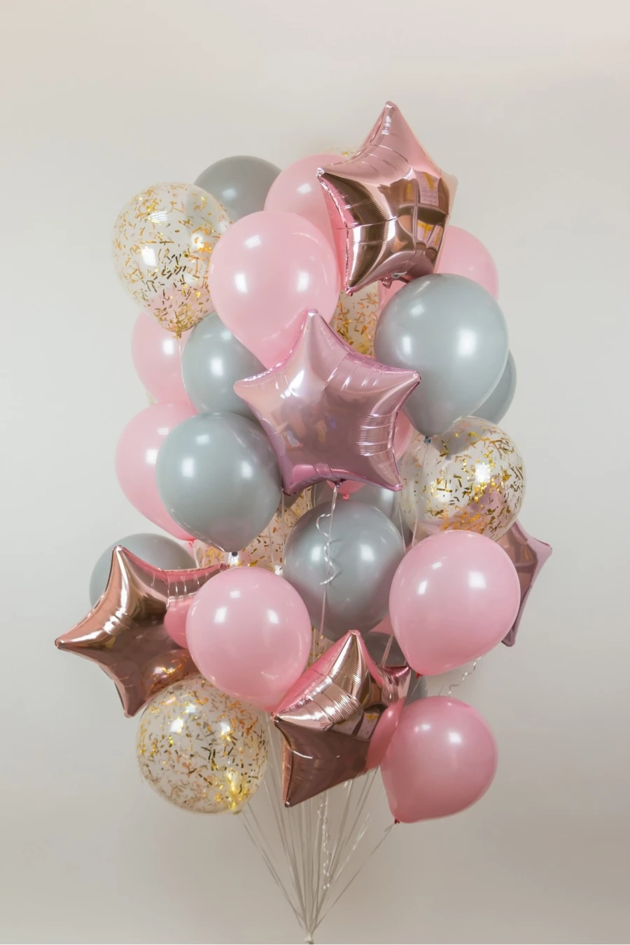 Красивые гелевые шарики на День Рождения